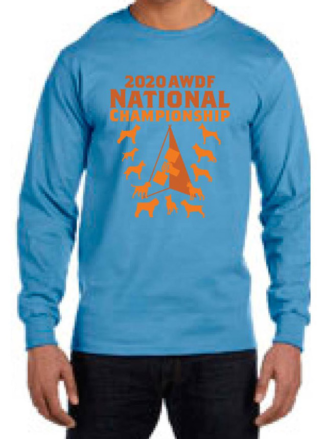 Unisex Gilden Long Sleeve T-Shirt - Carolina Blue